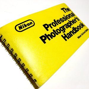 ⏳ Nikon “The Professional Photographer’s Handbook” VINTAGE